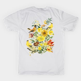 YELLOW BIRDS PARADISE T-Shirt